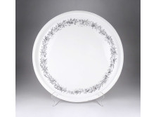 Régi, nagyméretű, jelzett cseh TK porcelán tortatál, pecsenyés tál 39.5 cm