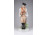 Régi Zsolnay furulyázó legény porcelán figura 27 cm