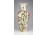 Orchideás vajszínű Zsolnay porcelán váza 27 cm