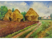 Pálla Jenő (1883-1958) : Boglyák 