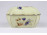 Búzavirágos Zsolnay porcelán bonbonier