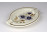 Vajszínű búzavirág mintás Zsolnay porcelán hamutál