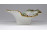 Levél alakú Viktória mintás Herendi porcelán hamutál