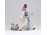 Legény cicával Herendi porcelán mini figura 7.7 cm