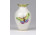 Viktória mintás Herendi porcelán mini váza, ibolyaváza 6.5 cm