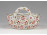 Apponyi mintás Herendi porcelán fonott kis kosár 8.7 cm