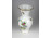 Régi jubileumi jelzésű színes indiai virágkosár mintás Herendi porcelán váza 20.5 cm
