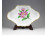 Régi virágmintás Herendi porcelán hamutál