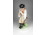 Régi Zsolnay furulyázó legény porcelán figura 26.2 cm