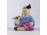 Kínai kislány madárral Herendi porcelán figura 8.5 cm