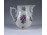 Régi virágmintás Herendi porcelán tejszínes kiöntő