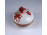 Kisméretű Apponyi mintás rózsás Herendi porcelán bonbonier 7.5 cm