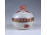Kisméretű Apponyi mintás rózsás Herendi porcelán bonbonier 7.5 cm