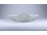 Antik nagyméretű festetlen fehér ovális porcelán pecsenyés tál 43 x 31 cm