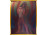 Móczár Károly /1917 - 1975/: "Ádám-Éva" kiállítási raglapon 110 x 85 cm