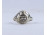Régi jelzett sellős ezüst gyűrű női pecsétgyűrű 3 g