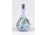 Ritka kék színű pekingi páva (Paon de Peking) mintás Herendi porcelán váza 13 cm 