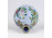 Ritka kék színű pekingi páva (Paon de Peking) mintás Herendi porcelán váza 13 cm 