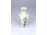 Vajszínű búzavirágmintás Zsolnay porcelán váza 14.5 cm