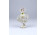 Antik tüll szoknyás Volkstedter porcelán balerina 10 cm