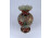 Régi fácános SATSUMA japán porcelán váza 31 cm