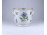 Nagyméretű Viktória mintás Herendi porcelán kaspó 14 cm
