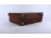 Antik kisméretű krokodilbőr bőrönd vulcanfiber 10.5 x 25 x 29.5 cm 