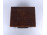Antik kisméretű krokodilbőr bőrönd vulcanfiber 10.5 x 25 x 29.5 cm 