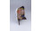 Régi szögletes alakú madaras aranyozott japán Fukagawa porcelán tálka 10.5 cm 