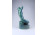 Régi Zsolnay porcelán eozin akt szobor 24 cm 