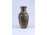 Antik ritka lovas japán Satsuma porcelán váza 15.3 cm