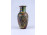 Antik ritka lovas japán Satsuma porcelán váza 15.3 cm