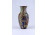 Antik ritka lovas japán Satsuma porcelán váza 15.3 cm