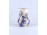 Régi vajszínű jelzett porcelán váza szignózott Sűrű Erzsi kézifestéssel 13 cm 