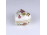 Szív alakú Zsolnay vajszínű porcelán bonbonier