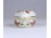 Szív alakú Zsolnay vajszínű porcelán bonbonier