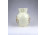 Régi virágos vajszínű Zsolnay porcelán váza 12.5 cm
