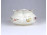 Vajszínű pillangós Zsolnay porcelán gerezdes váza