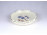 Vajszínű Zsolnay porcelán búzavirágos hamutál tálka 12.5 cm 