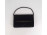 Gyönyörű antik Zardozi hímzett fekete színházi táska CLUTCH 