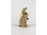 Régi jelzett kisméretű Margarete Steiff nyúl nyuszi figura játékfigura 14 cm 
