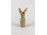 Régi jelzett kisméretű Margarete Steiff nyúl nyuszi figura játékfigura 14 cm 