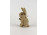 Régi jelzett kisméretű Margarete Steiff nyúl nyuszi figura játékfigura 14 cm 