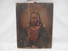 Antik ikon Jézus képmása