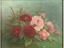 Gabrielle Kayser (1902-?) : Rózsa csendélet