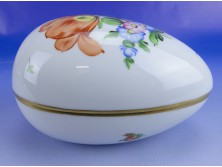 Nagyméretű herendi porcelán tojás bonbonier