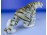 Royal Dux porcelán tigris szobor