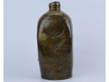 Antik cseh cserép ásványvizes palack