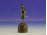 Régi egyiptomi katona bronz íjász szobor