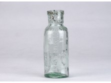 Antik bécsi DR. FRIEDLAENDER üveg 12 cm